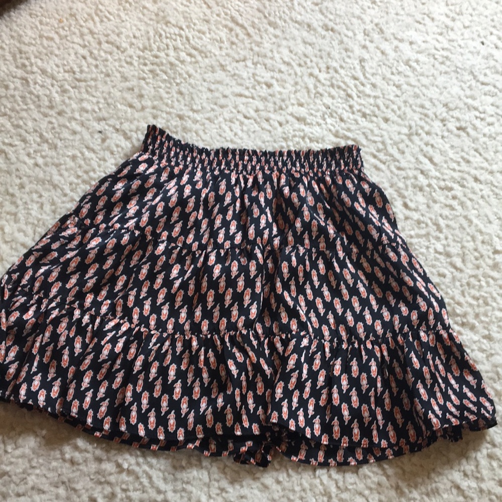 floral skirt